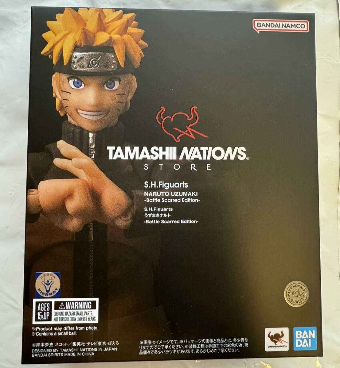 SHFiguarts うずまきナルト BattleScarredEdition S.H. Figuarts Naruto Uzumaki Battle Scarred Edition Tamashii