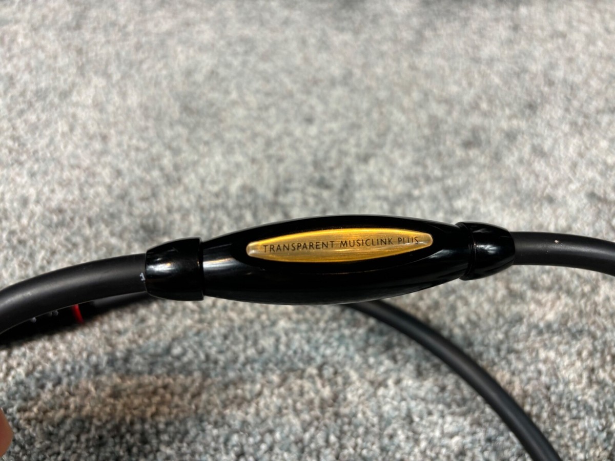 moebius】TRANSPARENT RACケーブル 1m Transparent Audio