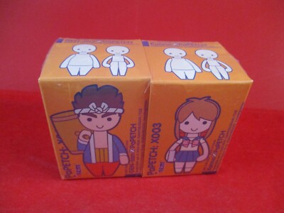 Ikuze! Gen-san PaPETCH Figures X002 Gen-san + X003 Kanna *NEW*