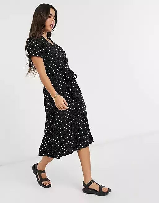 Warehouse spot dress cheap