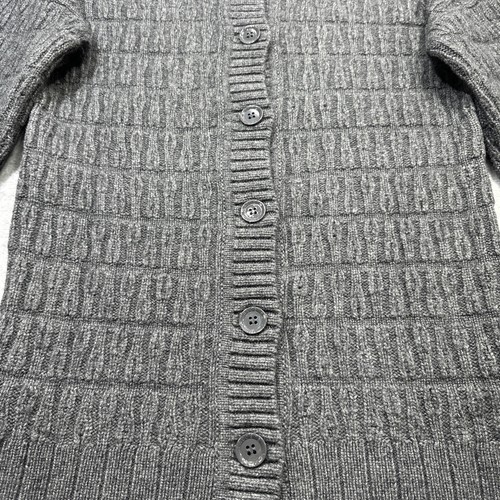 Lacoste Cowl Neck Tunic Sweater Gray Wool Cashmere Blend Soft Cozy Pullover - Picture 16 of 16
