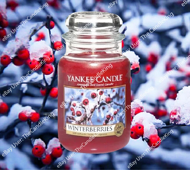 Yankee Candle WINTER BERRIES 22oz RARE HARD TO FIND eBay