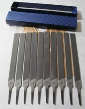 NEW 10-PACK Pferd 17044 CHAIN SHARP 8in x 25/32 DEPTH GAUGE CHAIN FILES CHAINSAW