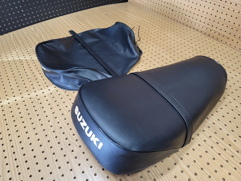 FUNDA ASIENTO SUZUKI TS250 SUZUKI TS400 MODELO 1971 A 1973 + CORREA [*S-70] Foto 3 de 4