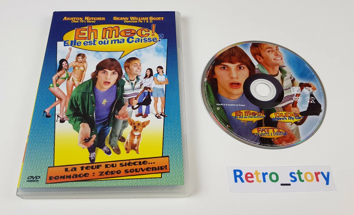 Eh Mec Elle Est Ou Ma Caisse DVD Eh Mec ! Elle est ou ma caisse - Ashton KUTCHER - Sean William SCOTT | eBay