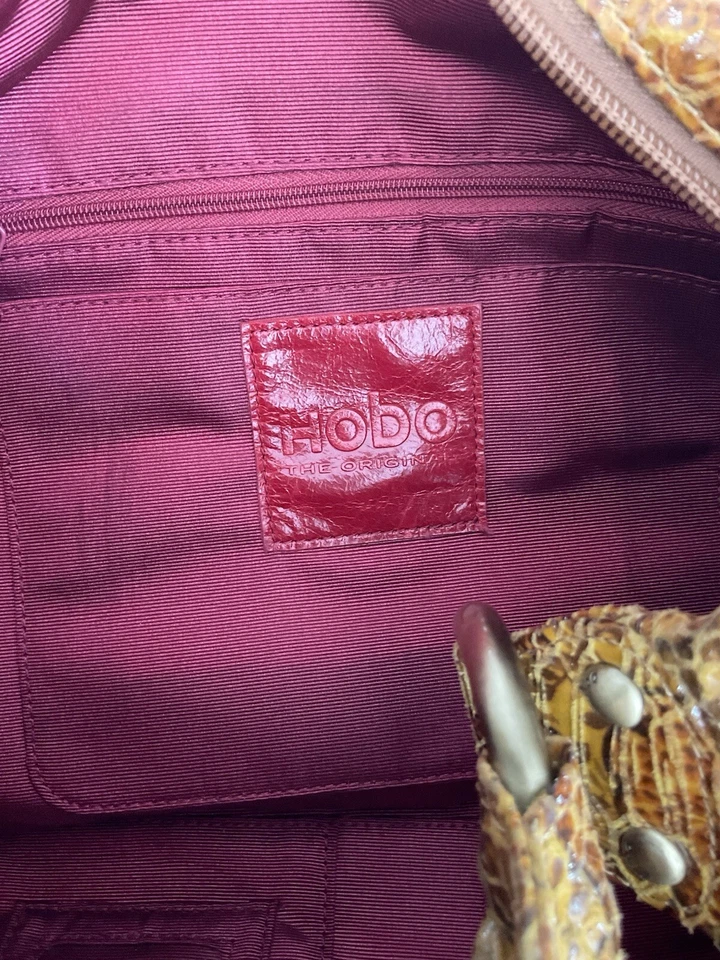 Bolso/bolso de hombro Hobo International Paulette dorado otoño cachemira baguette Foto 4 de 4