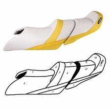 Yamaha WaveRunner PWC New Blacktip Seat Cover VX Cruiser Silver 2015-2020 Custom