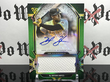 2024 Topps Triple Threads Ke'Bryan Hayes Autograph Jumbo GU Relic Emerald /50