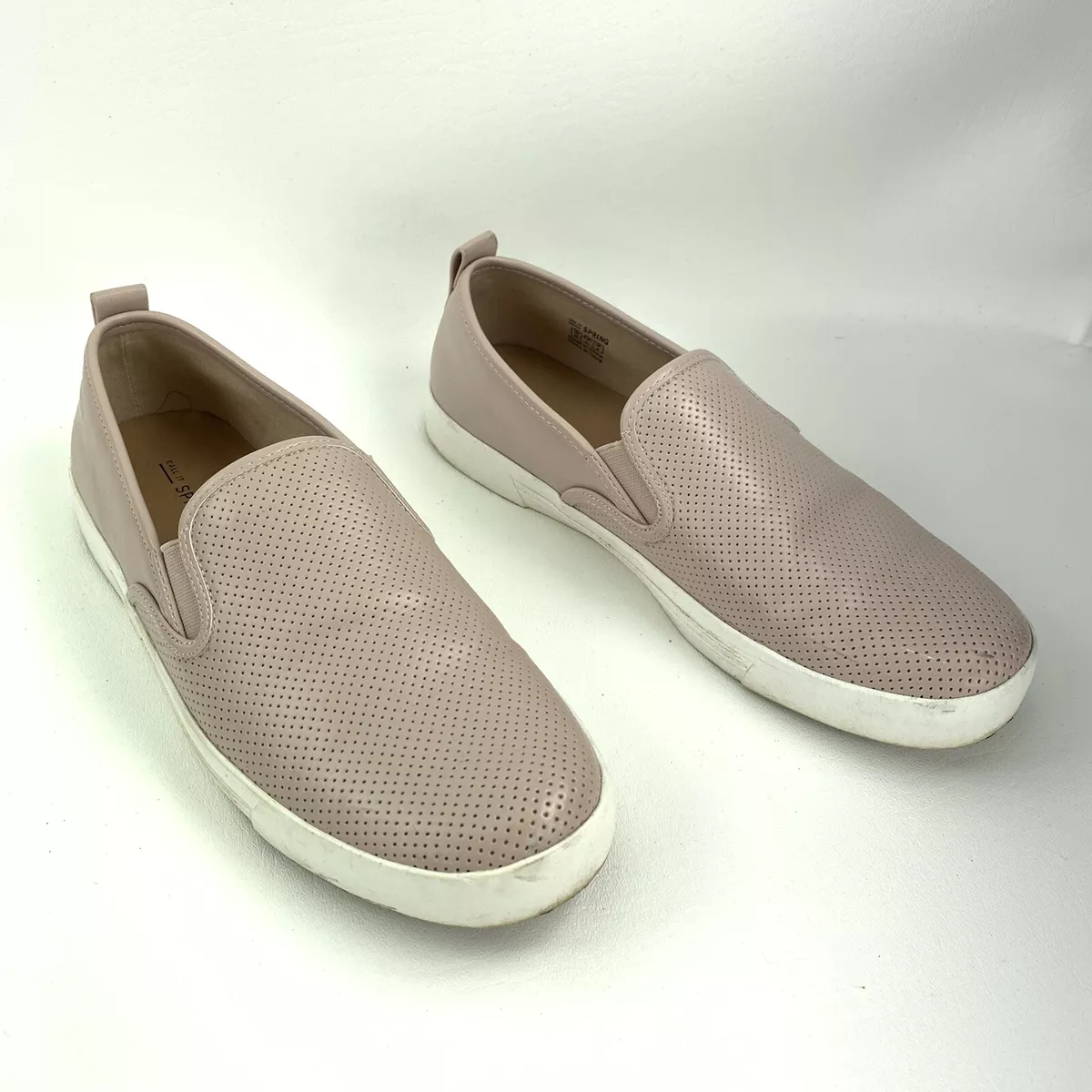 Blush slip hotsell on sneakers