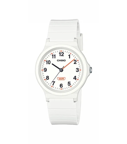 Womens Wristwatch CASIO LQ-24B-7BEF Silicone White Vintage