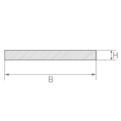 Spring Steel Sheet Strips 1.4310 Flat Bar 20x0.5mm-90x1