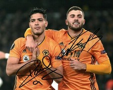 Wolverhampton Patrick Cutrone Raul Jimenez Autographed Signed 8x10 Photo COA