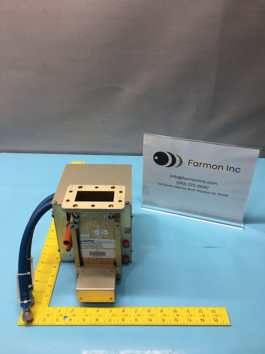 ASTEX FI10002-R LAM 660-097960-R001 RF MICROWAVE MAGNETRON