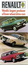 Renault 1972 Dealer Brochure