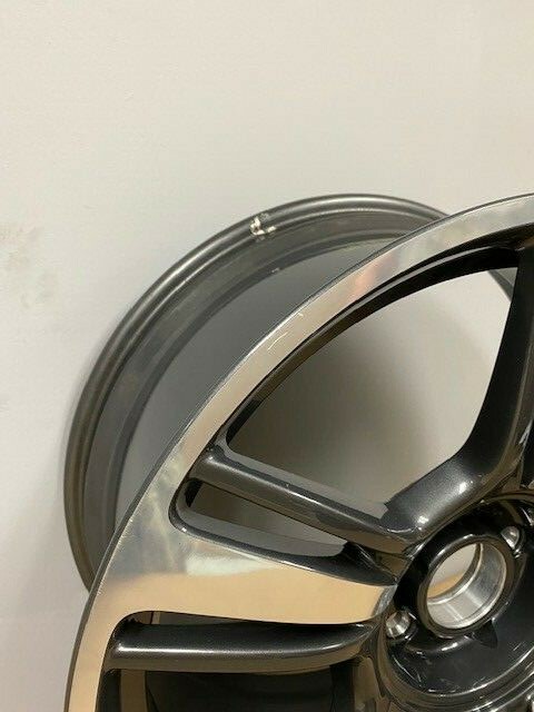 NEW Rolls Royce Wraith Dawn Wheel Rim Charcoal Polished 21x9.5 OE 36116862614