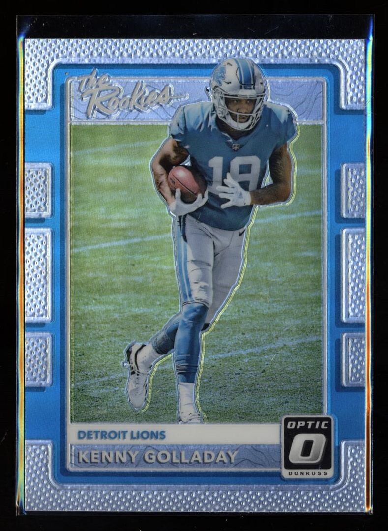 2017 OPTIC HOLO SILVER THE ROOKIES KENNY GOLLADAY LIONS