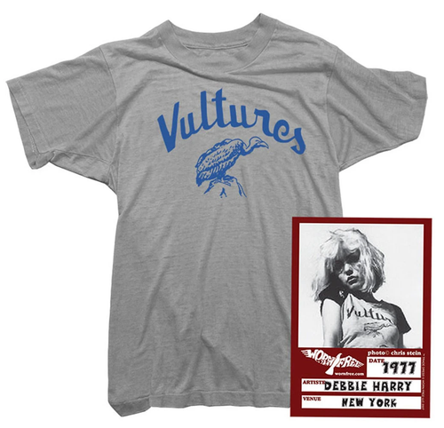 Blondie Womens Womens T-Shirt - Vultures Tee worn by Debbie Harry - Officially L - Picture 5 of 32
