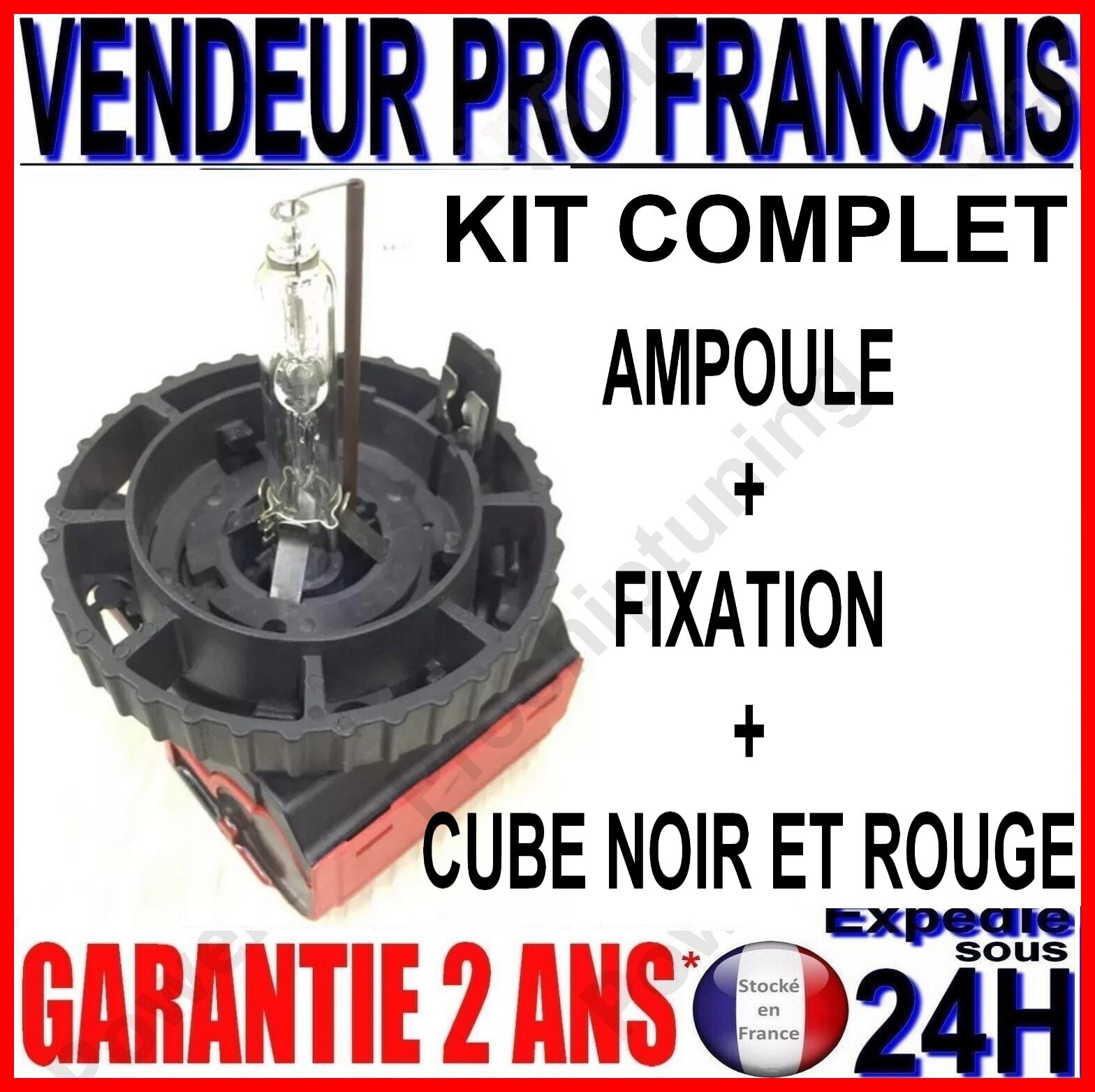 Ampoule xénon D2S haute clarté 5000K pour système de phare ballast 1307329076