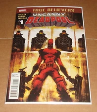 Marvel True Believers Uncanny Deadpool #1 1st Print Cable & Deadpool 38