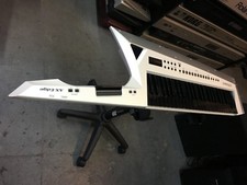 Roland AX-Edge WHITE Keytar with BLACK keys Keyboard Customized by //ARMENS//
