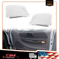 For Ford F150/F250 Door Panel Courtesy Inner Interior Light Lamp Clear Lens 2PCS