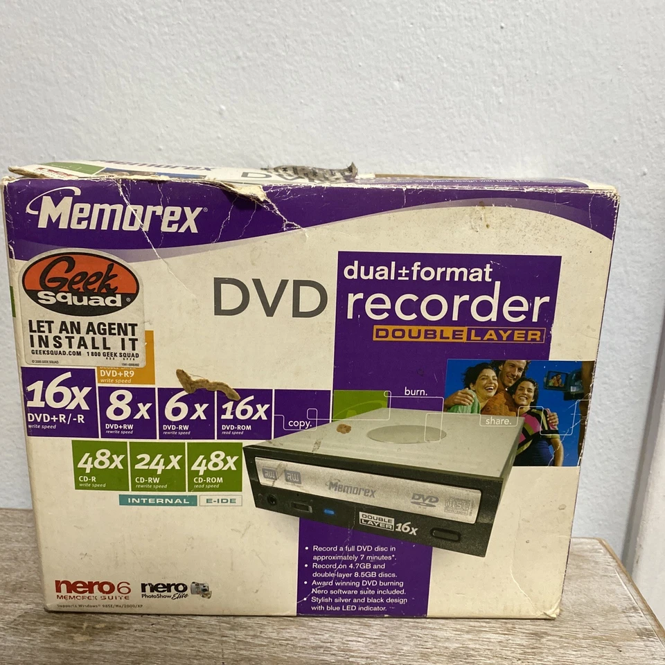 Memorex 3202-3292 External - Dual Format DVD & CD Recorder/Player, Double Layer - Image 4 of 4