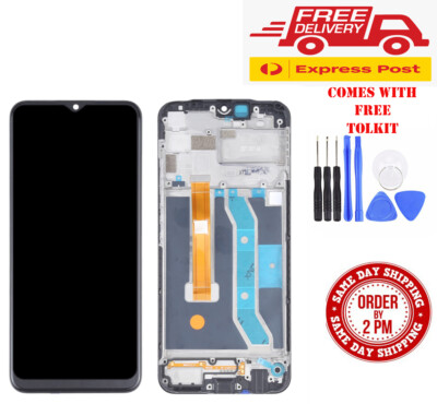 OEM REALME C11 C12 IPS LCD DISPLAY TOUCH SCREEN DIGITIZER FRAME REPLACEMENT