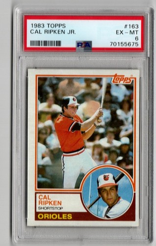 1983 Topps CAL RIPKEN JR PSA 6 EX-MT #163 HOF | eBay