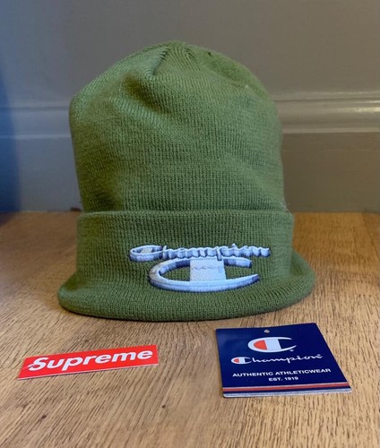 Champion 3D Metallic Logo Beanie Hat 