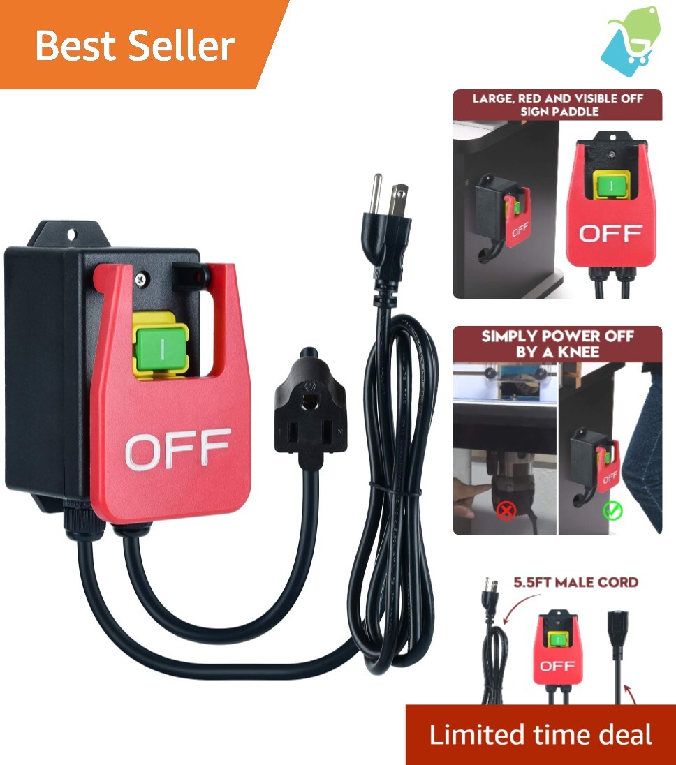 On Off Switch Router Table 110V Single Phase On/Off Switch, Ortis