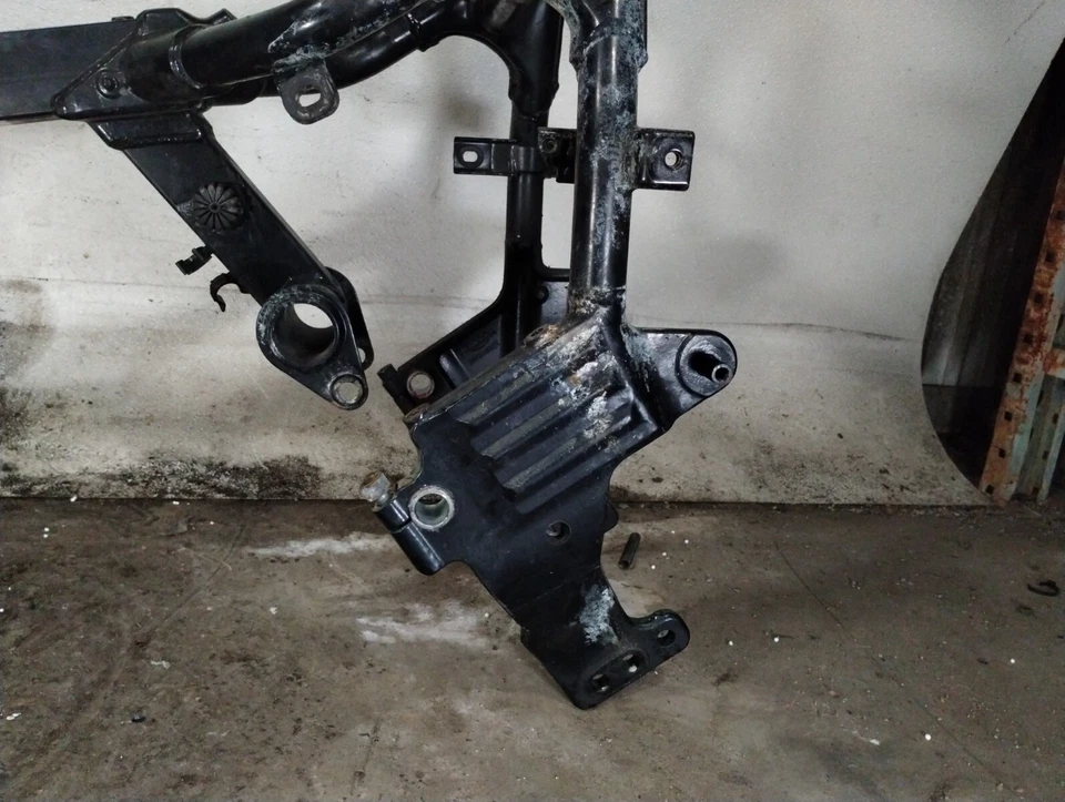 Triumph Bonneville America T100 2010 cuadro principal chasis recto Foto 4 de 4