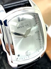 Invicta Women's Watch 35344 Lupah Quartz Special Edition Black Leather Strap