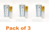 3 x Paradise Fragrances ZamZam Luxury Alcohol Free Long Lasting Attar 8 ml