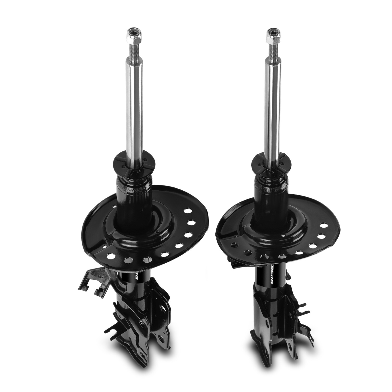 2x Shock Absorbers Front for Nissan Qashqai/Qashqai+2 I 1.5 1.6 2.0