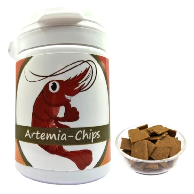 SCHMITT AQUARISTIK (22,83€/100g) Shrimp Chips Artemia / 35g / Futter für Garnelen, Wirbellose