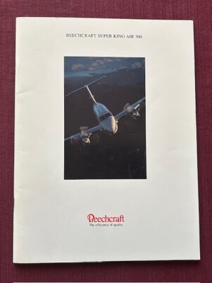 Beechcraft Super King Air 300 1984 Brochure