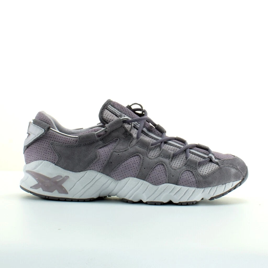 Asics Gel Mai Purple Leather Mens Lace Up Trainers 1193A043 500 eBay