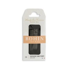 BOHIN France Tapestry Hand Sewing Needles - Size 28