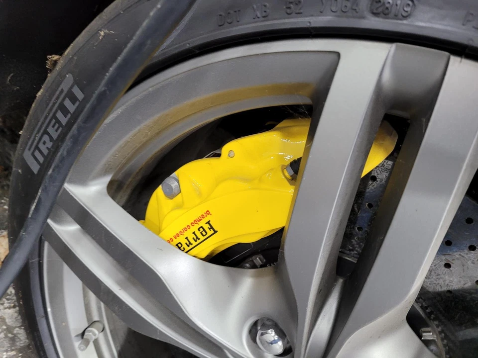 2019 Ferrari Portofino Passenger Front Brembo Caliper; 4k miles - Image 3 of 4