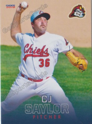 2018 Peoria Chiefs CJ Saylor RC Rookie St Louis Cardinals
