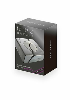 Hanayama Japan Cast Puzzle Huzzle MARBLE Difficulty Level:5