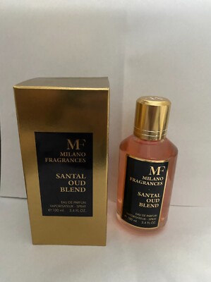 MF Milano Fragrances Santal oud Blend  for men/women edp 100ml/3.4 oz