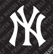 New York Yankees NY vinyl decal sticker car truck motorcycle MLB baseball