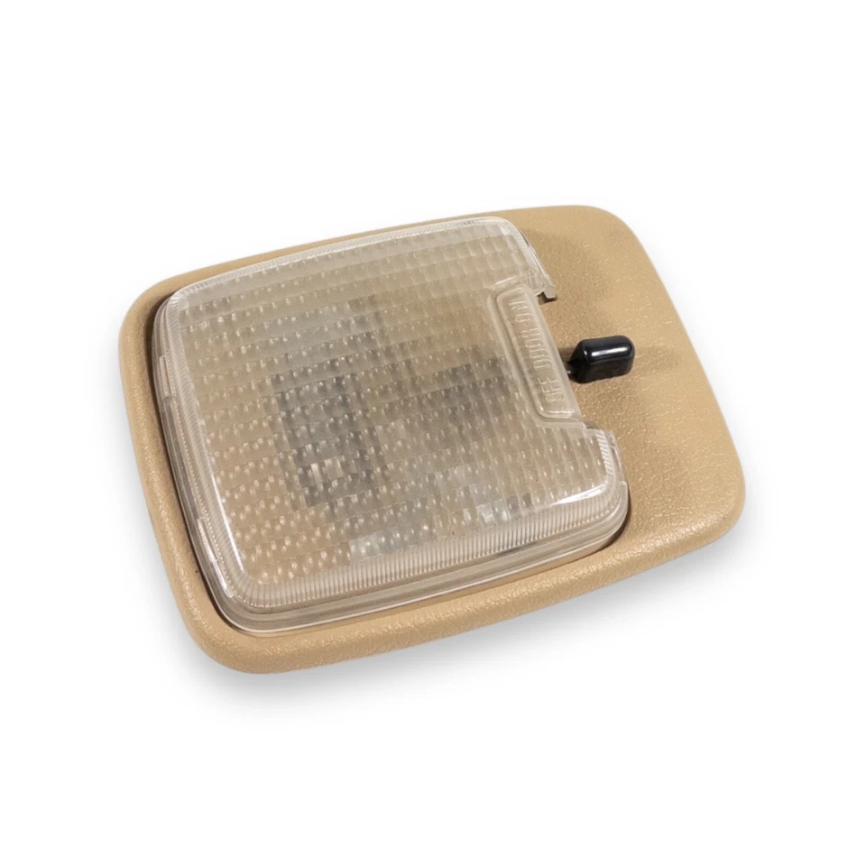 1997-2003 Ford Escort Tan Brown Rear Overhead Center Dome Roof Light - Image 4 of 4