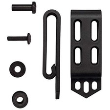 C-Clip Small Pack of 2 Black Fits up to 1 3/4" wide Belts, straps, mole, SACLB
