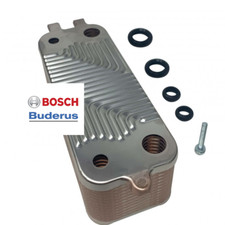 Scambiatore Sanitario 26 piastre caldaia Buderus 87186429490 Logamax Plus GB062