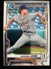 2021 Bowman Chrome Draft JACKSON JOBE 1st Rookie #BDC-69 Tigers ACE RC QUANTITY