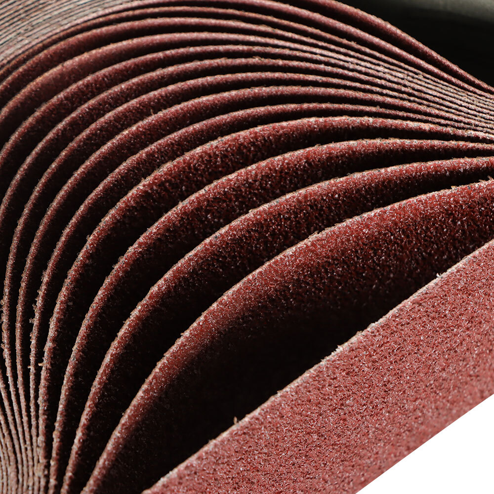 12PCS Grit Belt Sander Paper Sandpaper 4x24" Sanding Belts 80 120 150