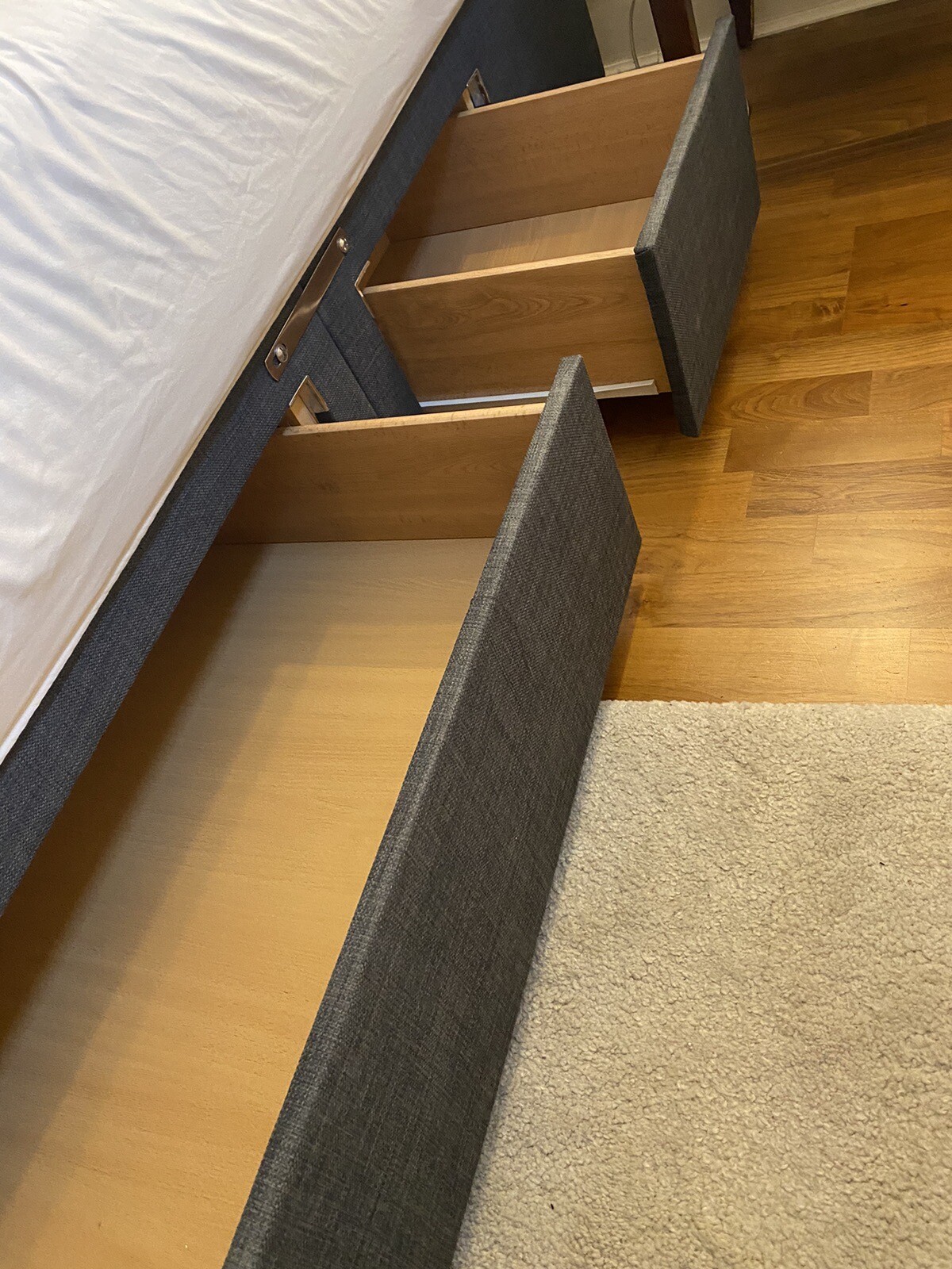 Warren Evans Double Storage Bed eBay