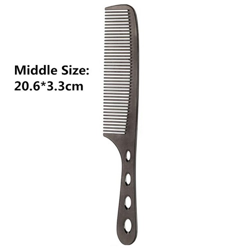 Barbers Aluminum Metal Cutting Comb Hair Hairdressing Salon Professional Comb - Picture 10 of 24